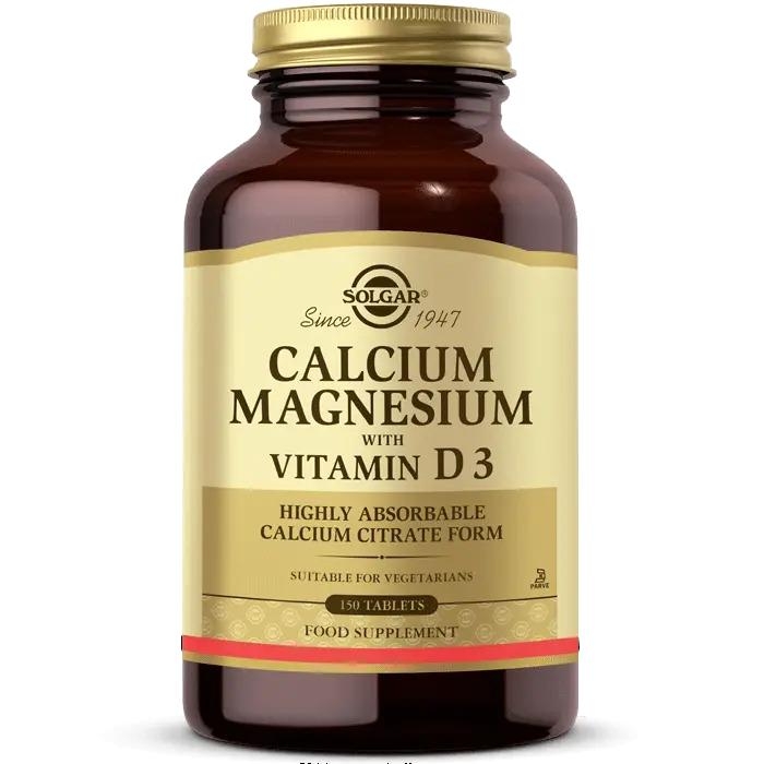 Solgar Кальций-магний с витамином D3 150 таблеток