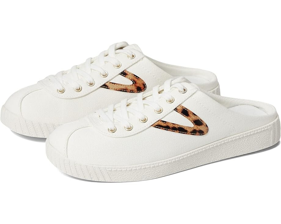 

Кроссовки Tretorn Casual Easy Nylite, цвет White/Leopard