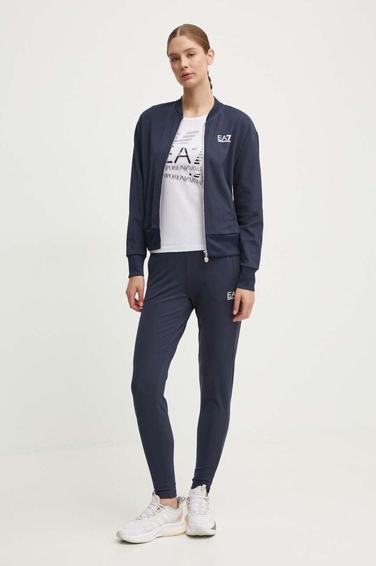 

Спортивный спортивный костюм EA7 Emporio Armani, темно-синий