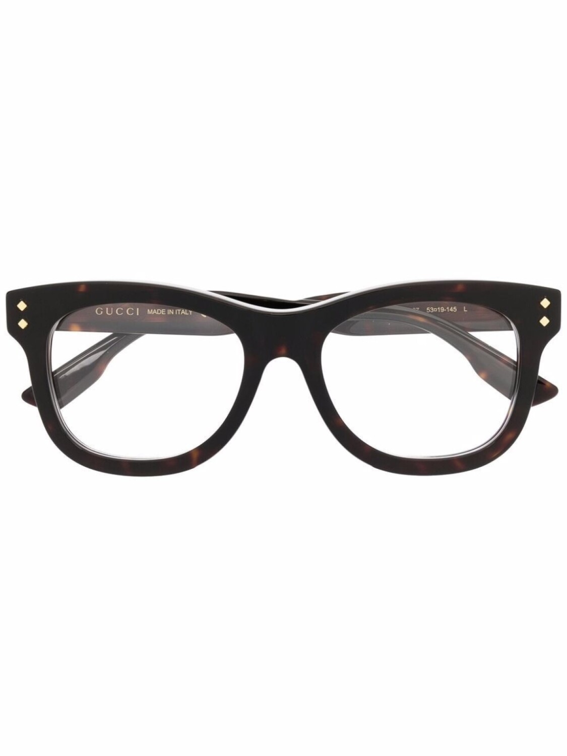 

Gucci Eyewear очки в оправе 'кошачий глаз', коричневый
