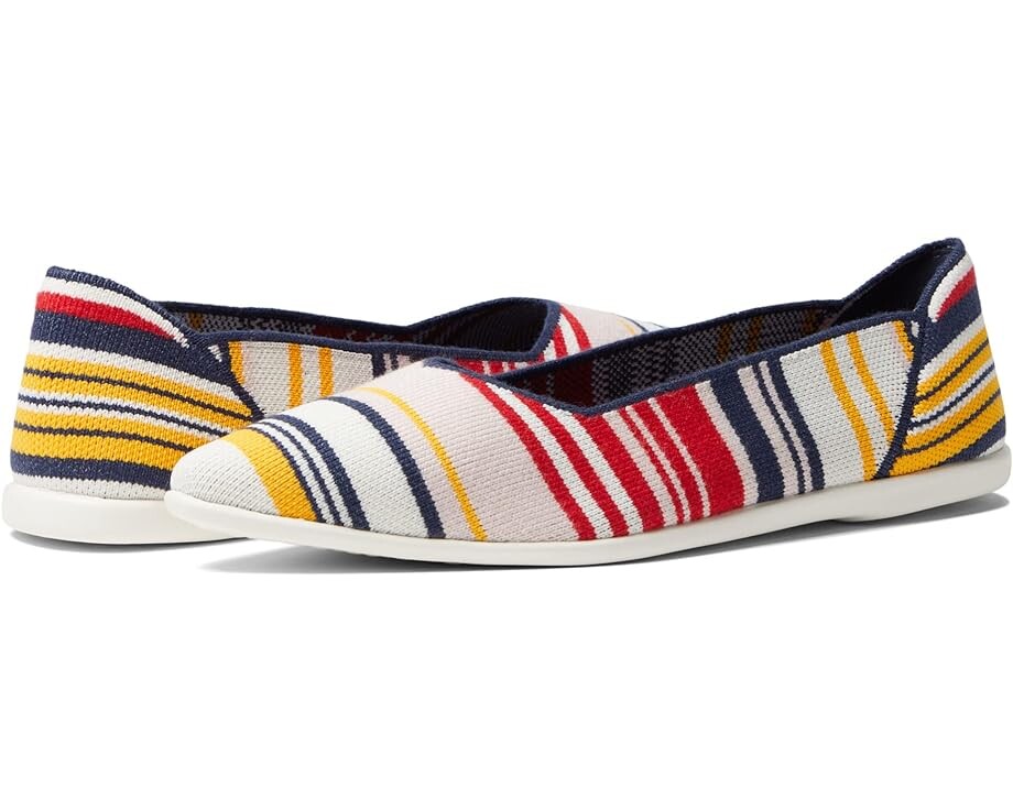 

Балетки Cole Haan Springfeel Stitchlte Skimmer, цвет Preppy Stripe Print