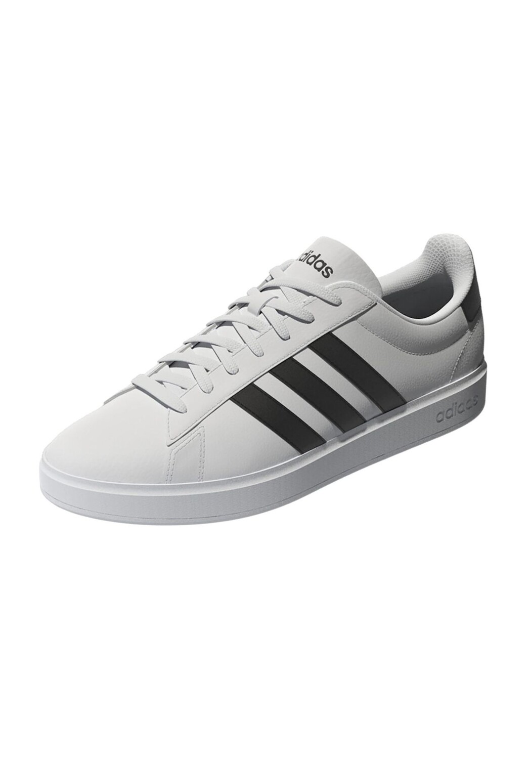 

Кроссовки Grand Court 2.0, кожа, амортизация мужские adidas, цвет Ftwrwhite