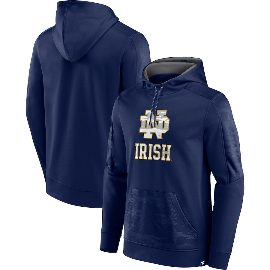 

Пуловер с капюшоном Fanatics Branded Notre Dame Fighting Irish, нави