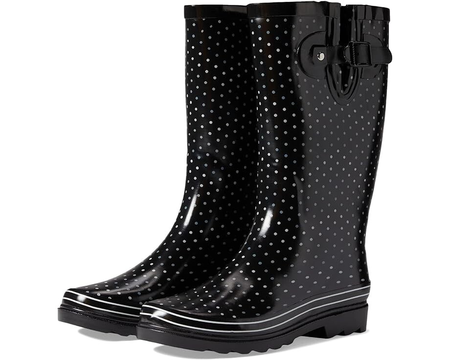 

Ботинки Western Chief Printed Tall Rain Boot, цвет Chevron Dot