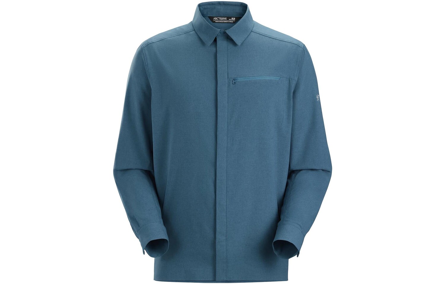 

Мужская рубашка Arcteryx, цвет Black Heather