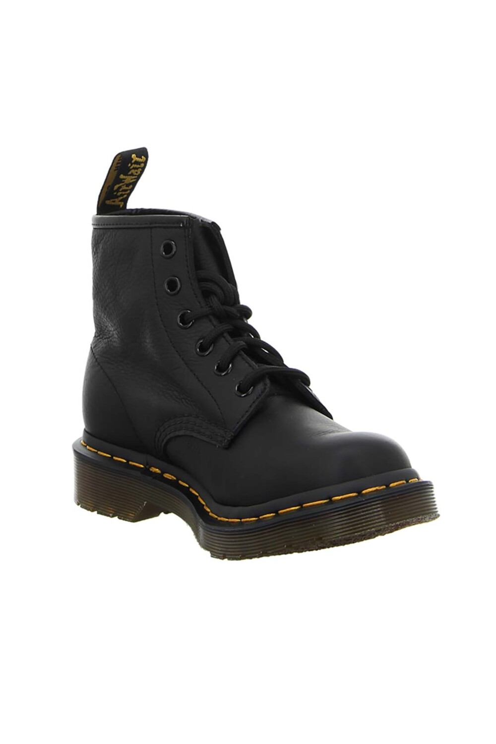 

Ботильоны - Черный - На плоской подошве Dr. Martens, черный