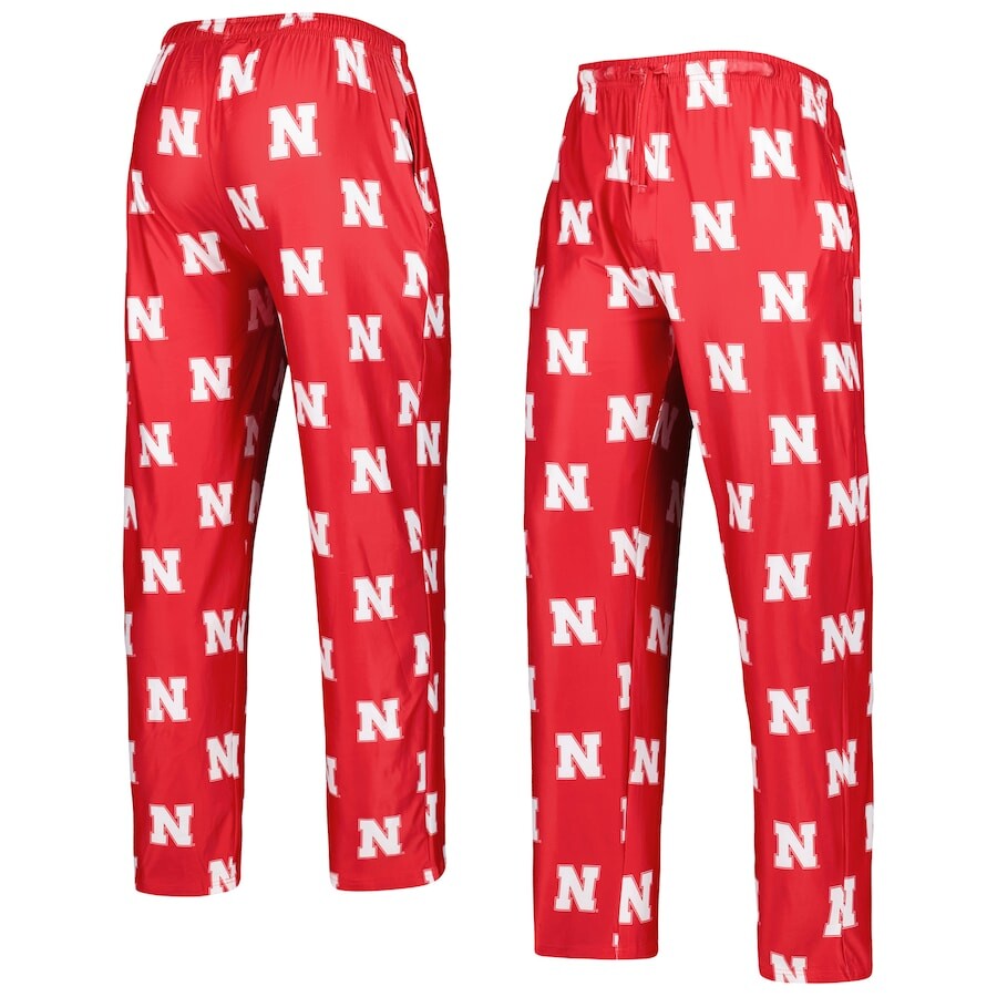 

Брюки Concepts Sport Nebraska Huskers, алый