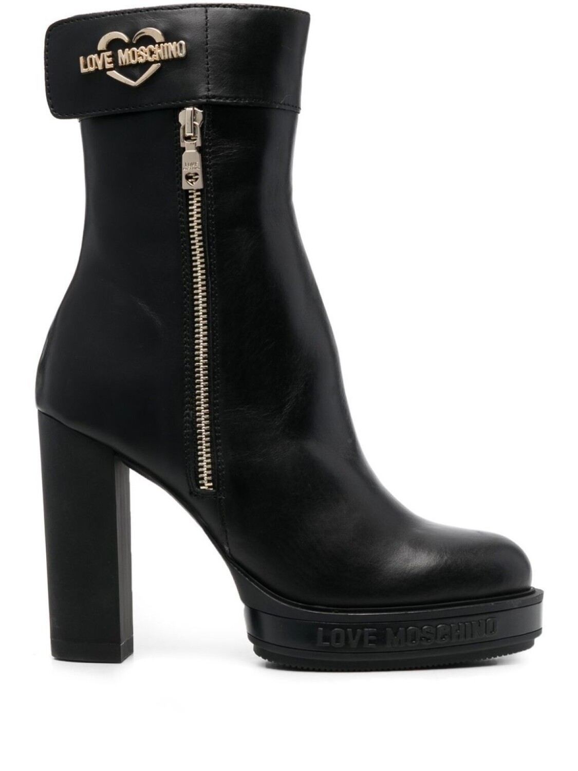 

Love Moschino ботильоны с логотипом, черный