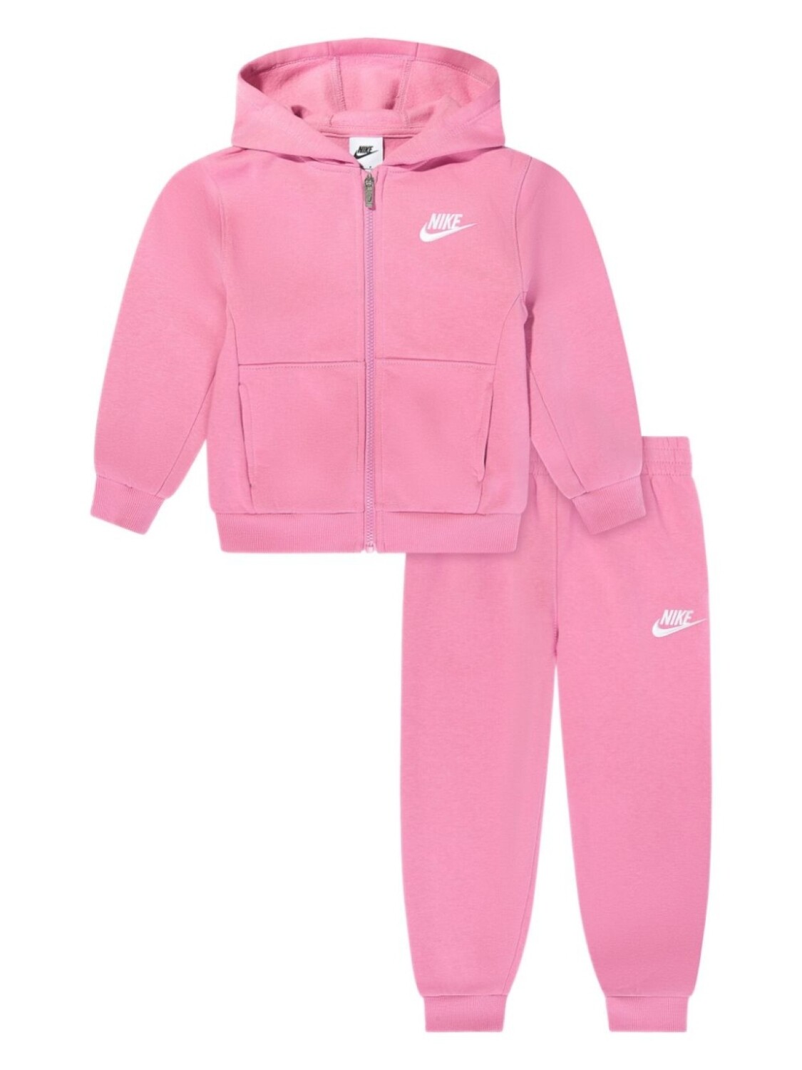 

Спортивный костюм Nike Kids с вышитым логотипом Swoosh, розовый