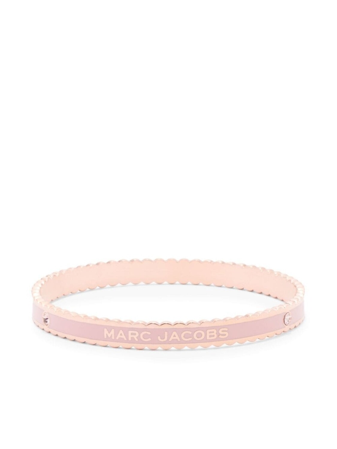 

Браслет-бэнгл The Medallion Marc Jacobs, розовый