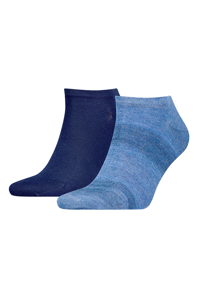 Короткие носки из хлопка - 2 пары Calvin Klein, синий