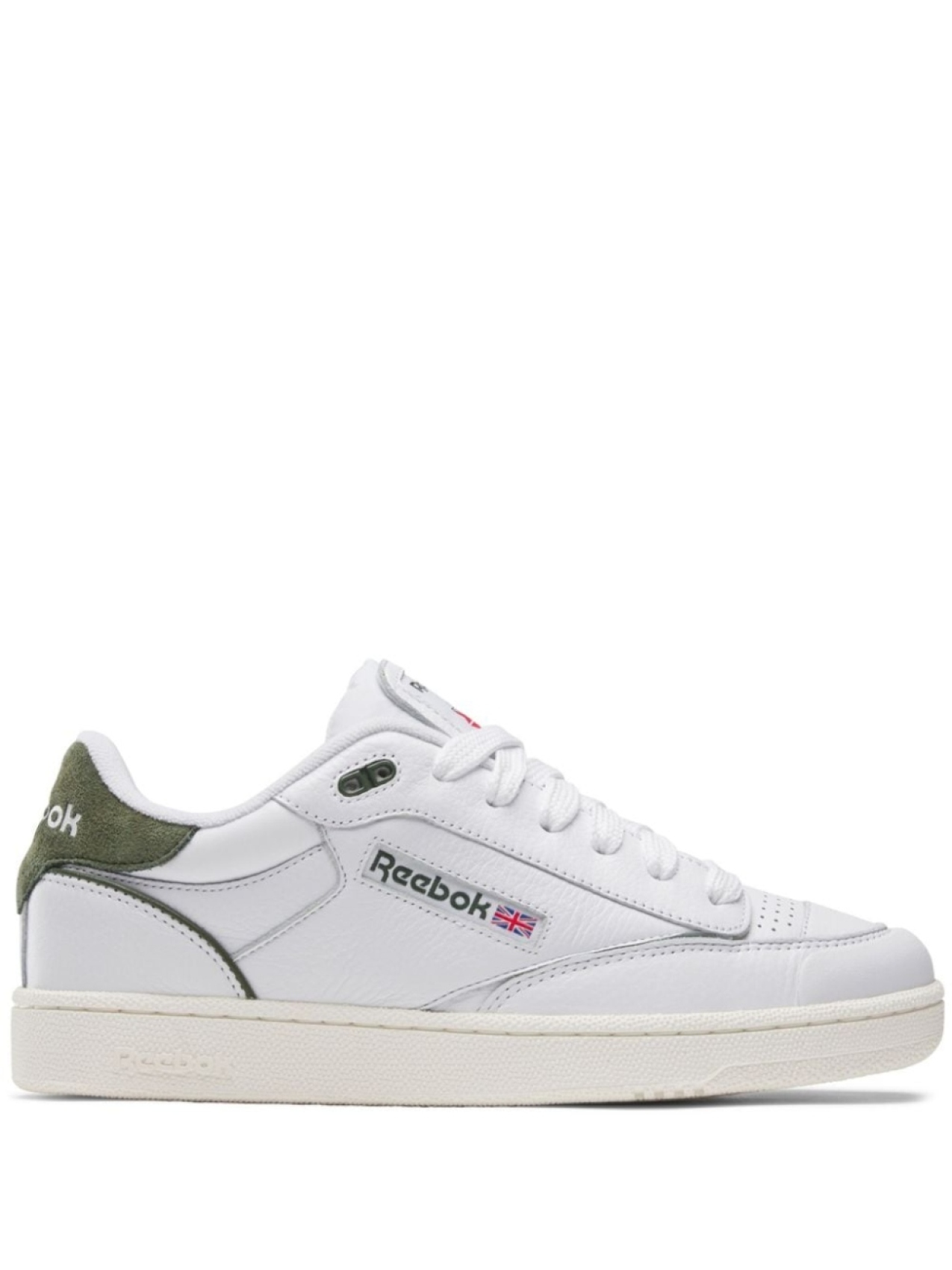 

Кроссовки Reebok Club C Bulc, белый/темно-зеленый