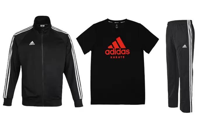 

Повседневная спортивная мужская черная комплект из 3 шт Adidas, черный