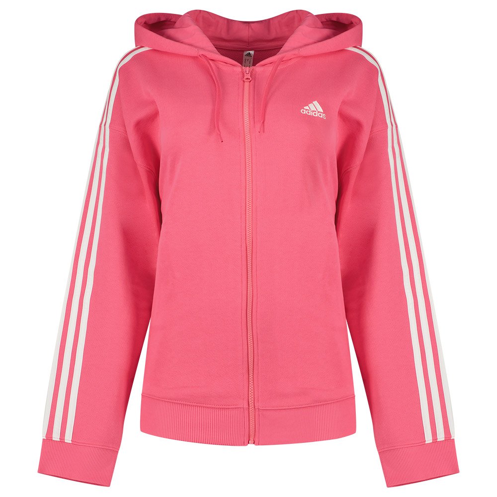 

Толстовка adidas Sportswear 3S Ft O Full Zip, розовый