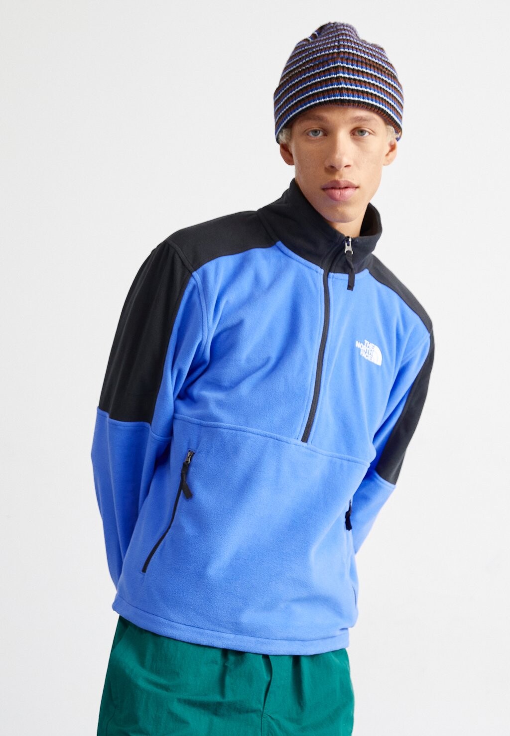 

Толстовка флисовая Polartec Zip The North Face, цвет solar blue/black