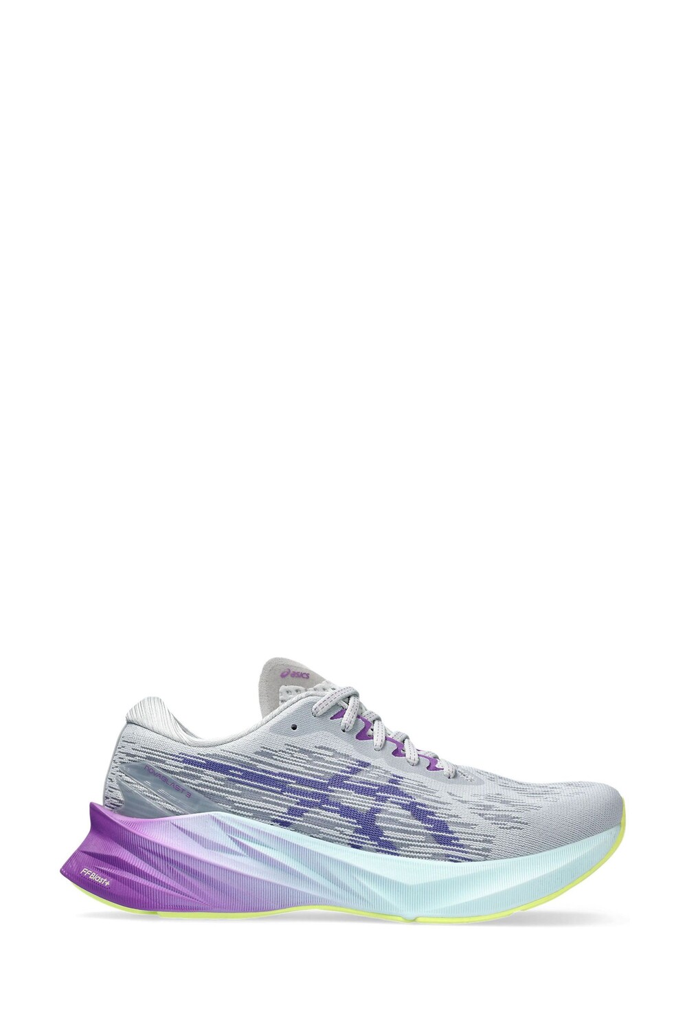 

Серо-синие кроссовки Novablast 3 ASICS, синий
