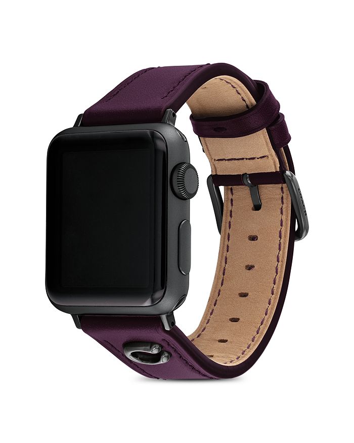 

Кожаный ремешок Coach Apple Watch, 38–41 мм