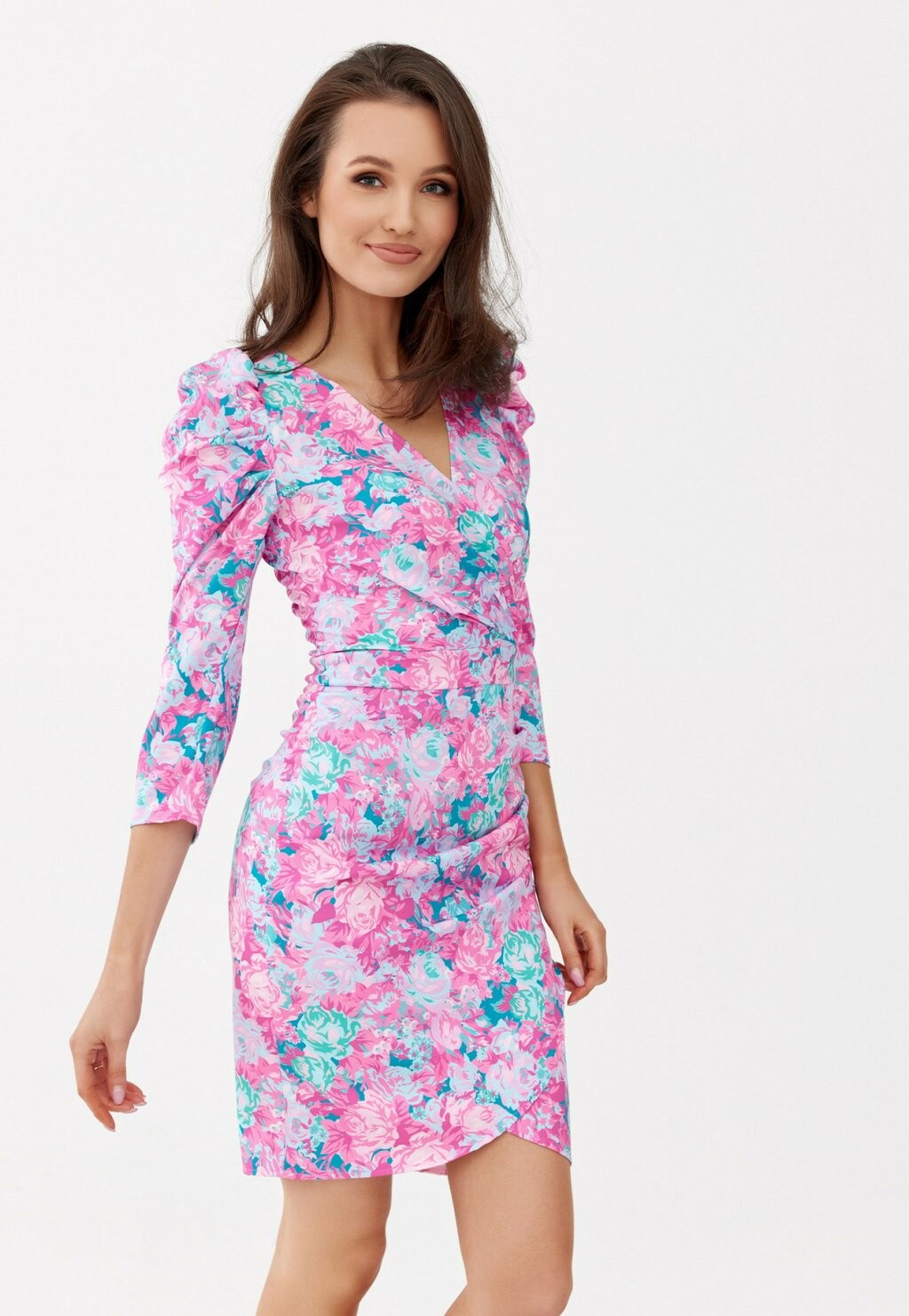 

Летнее платье Roco Fashion, розовый