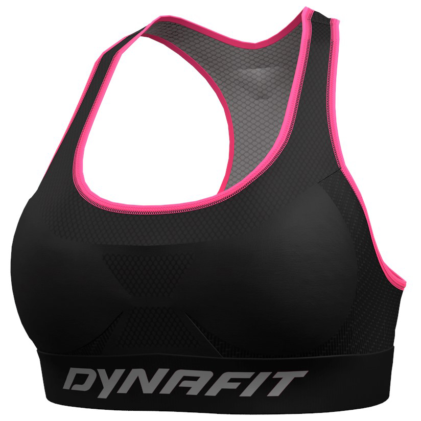 Спортивный бюстгальтер Dynafit Women's Speed Bra, цвет Black Out фото