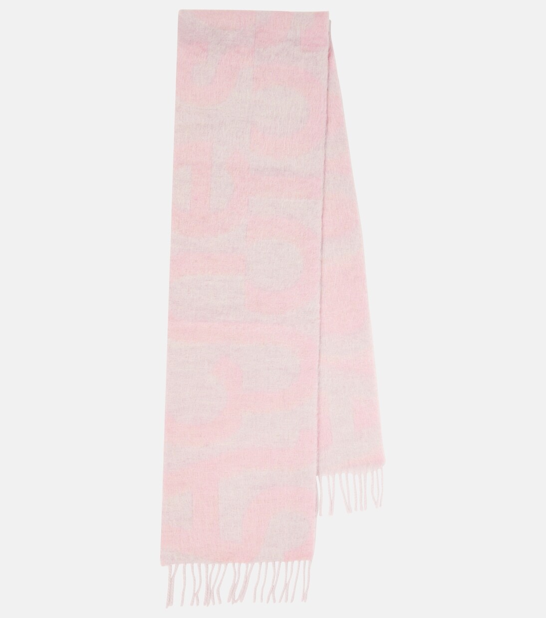 

Шарф с логотипом Acne Studios, розовый