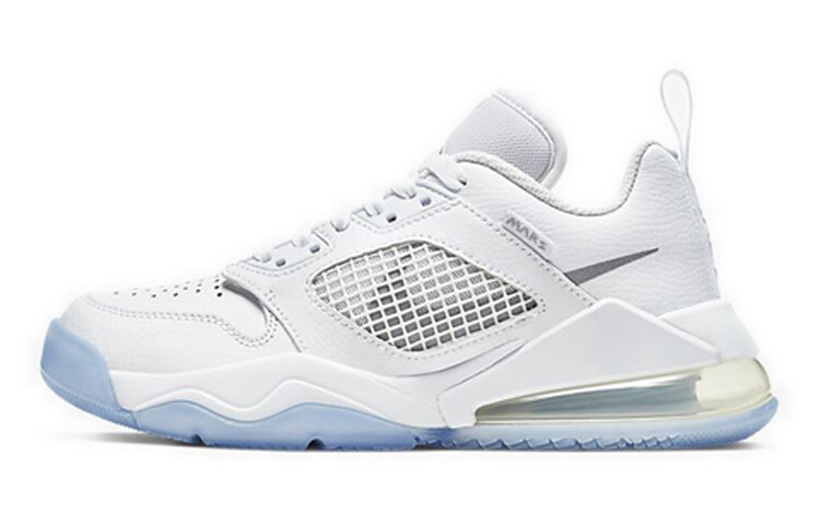 

Nike Air Jordan Mars 270 Low (Gs) Белый/Серебристый Металлик