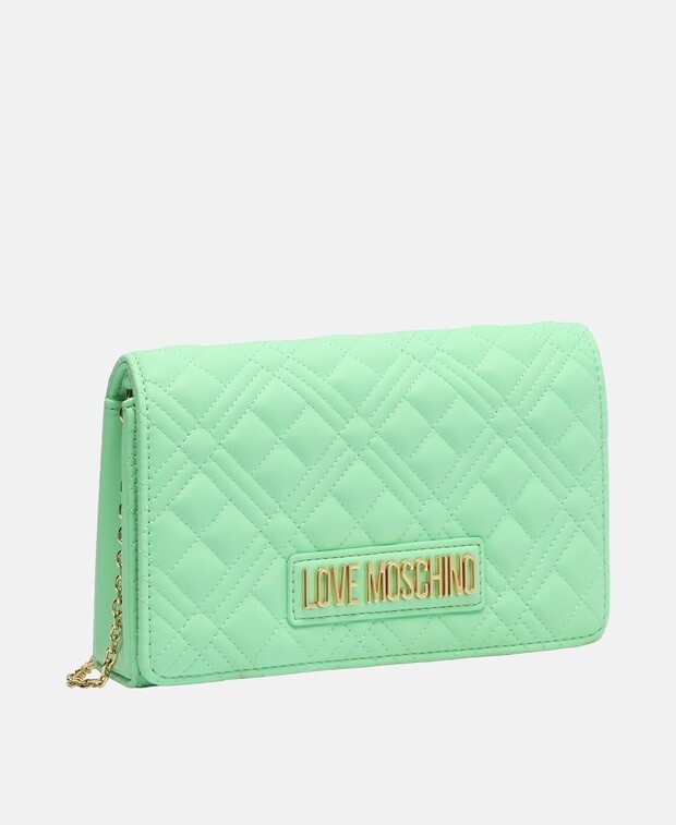 

Сумка-мессенджер Love Moschino, мятный