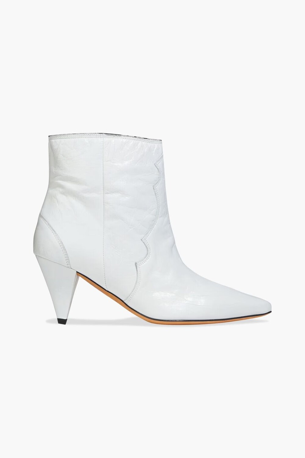 

Ботильоны Cotopa из мятой кожи Iro, цвет Off-white