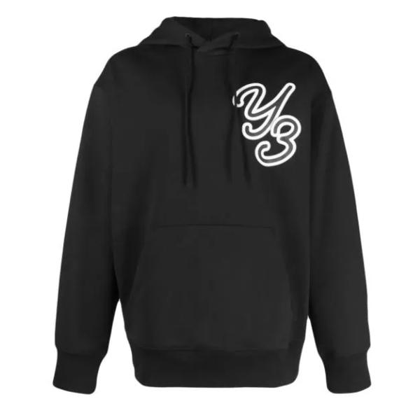 Футболка hoodie black black Y-3, черный