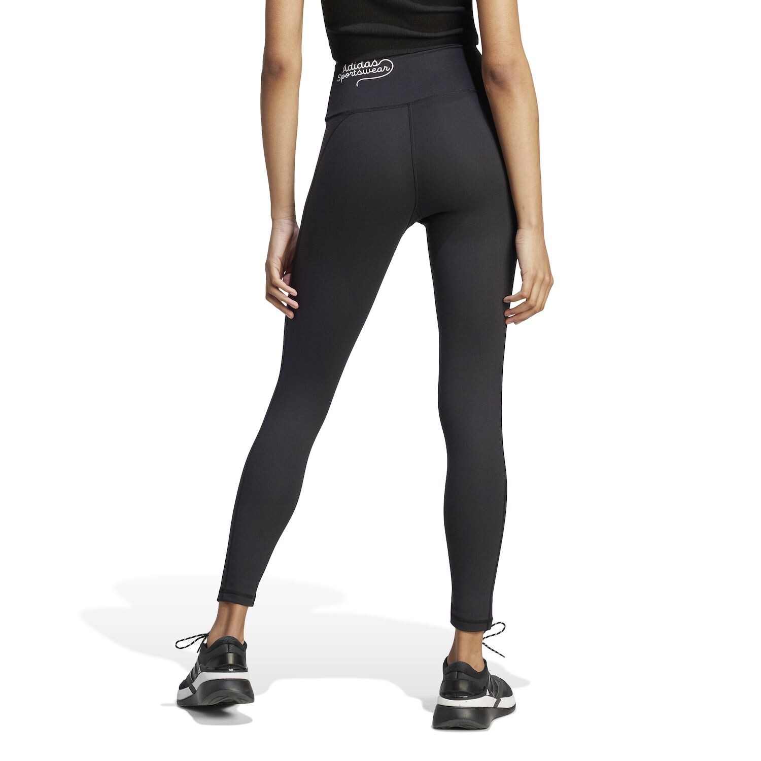 

Женские леггинсы adidas Sportswear Scribble adidas, черный/белый