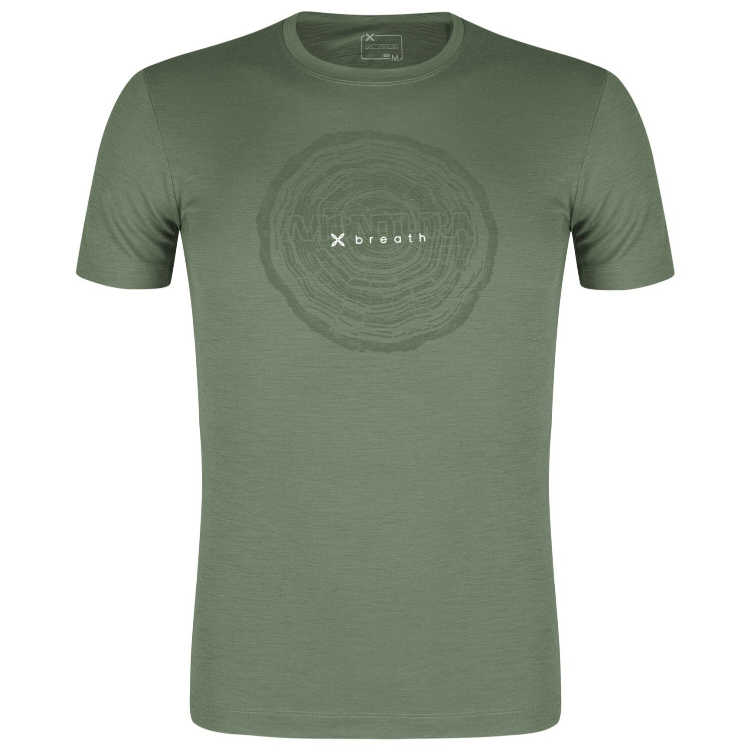

Рубашка из мериноса Montura Merino Breath T Shirt, цвет Verde Salvia