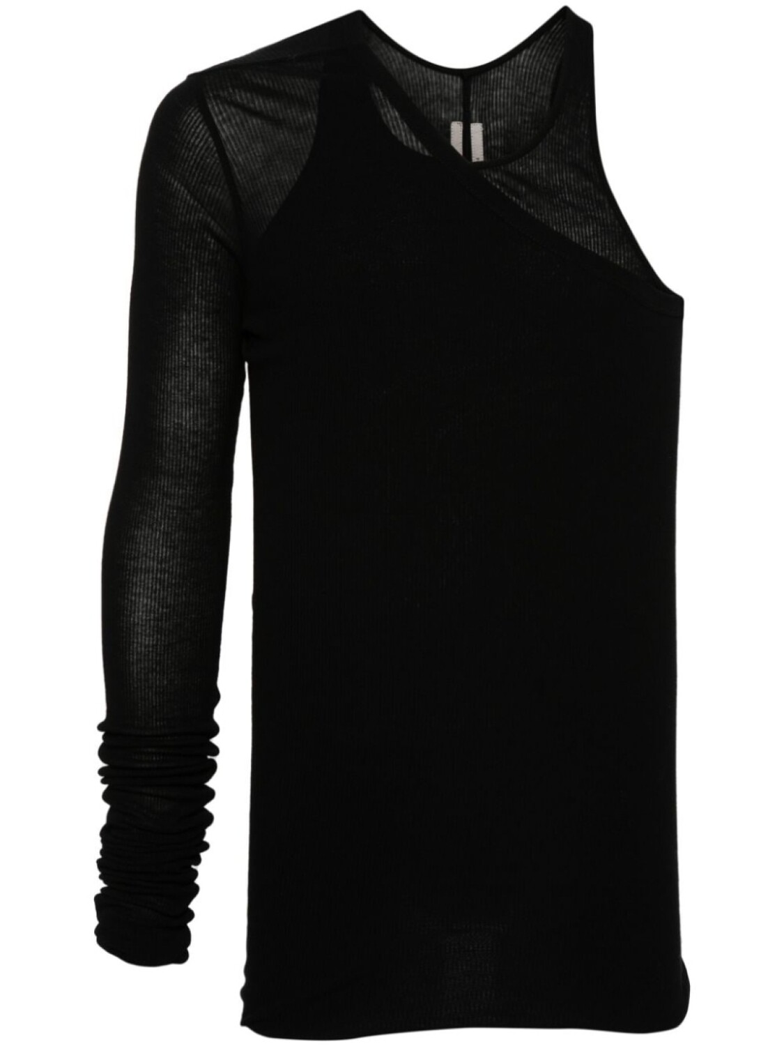 

Rick Owens топ Ziggy Banana, черный