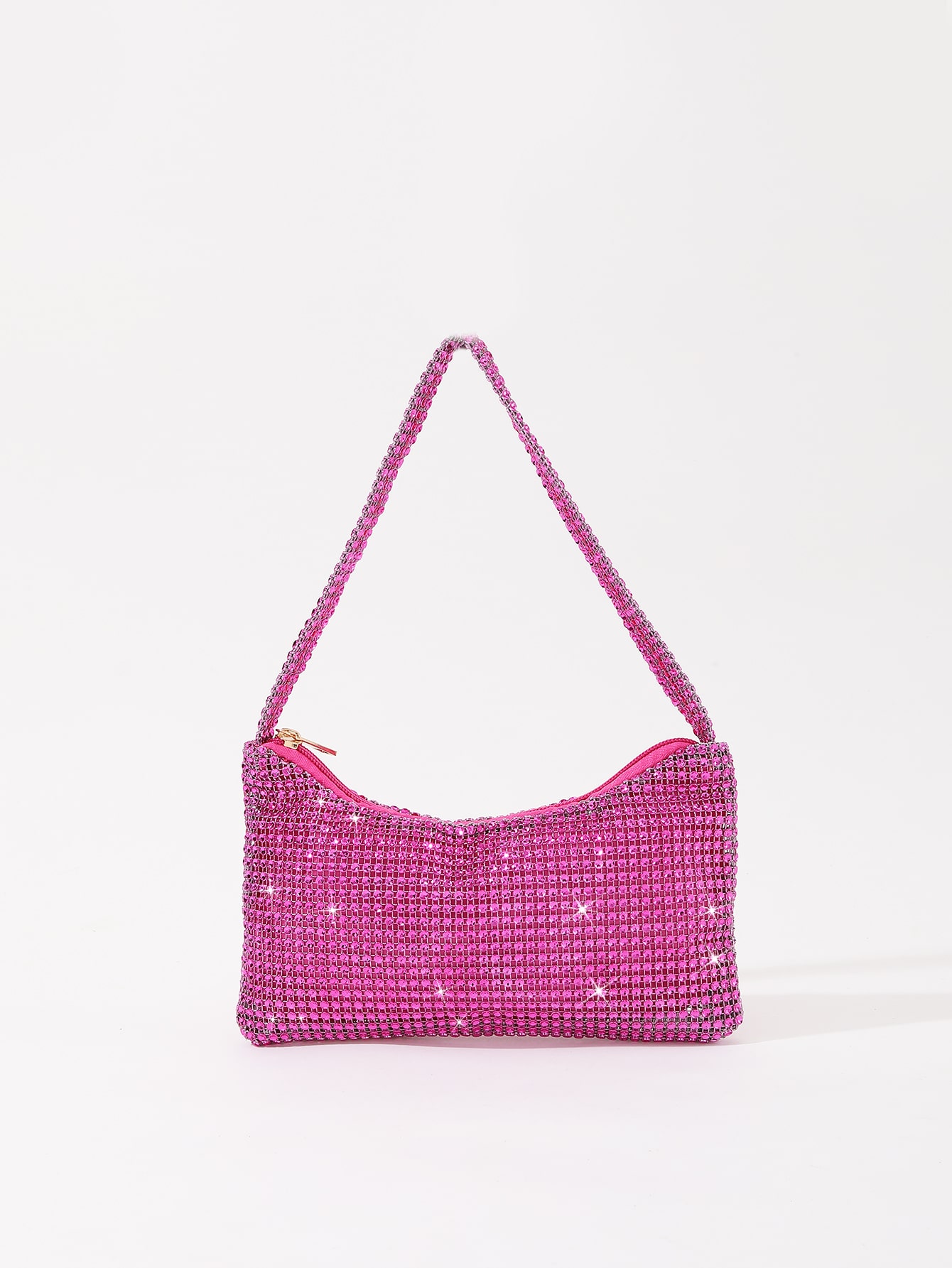 Гламурный блестящий блеск, блестки, роскошь, блестящий декор со стразами, ярко-розовый наборы для творчества гламурная сумочка
