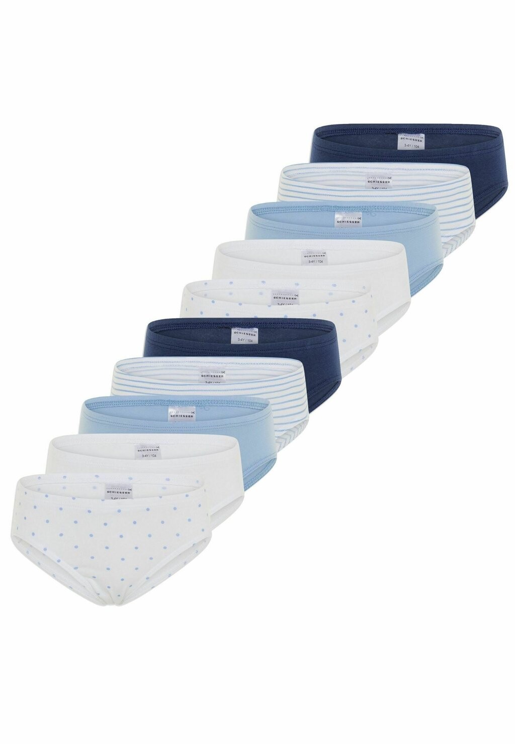 

Трусики 10ER PACK Schiesser, цвет blau weiß dunkelblau