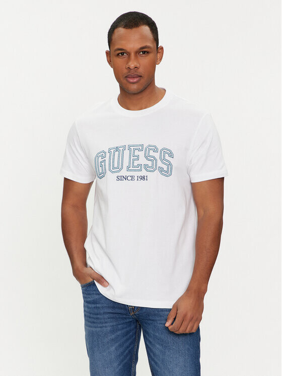 

Футболка стандартного кроя Guess, белый