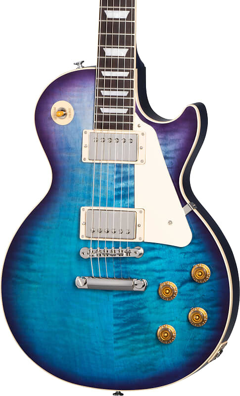 

Электрогитара Gibson Les Paul Standard 50s Figured Top Blueberry Burst w/case