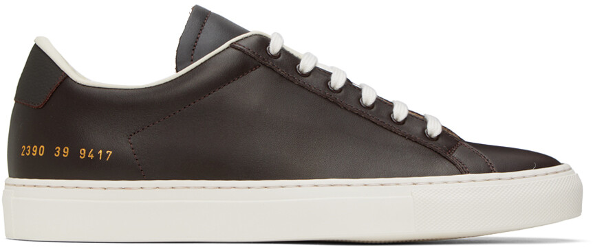 

Общие проекты Коричневые кроссовки в стиле ретро Common Projects