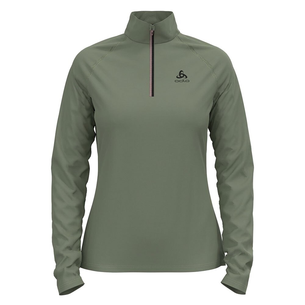 

Флис Odlo Besso half zip, зеленый
