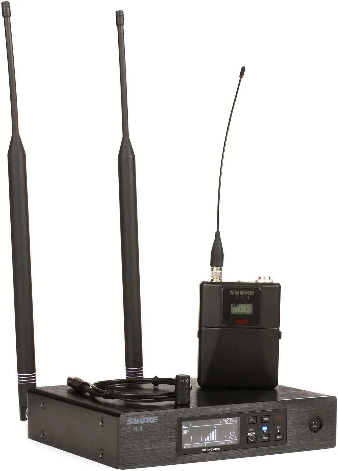 

Беспроводная петличная микрофонная система Shure QLXD14/83 — диапазон V50