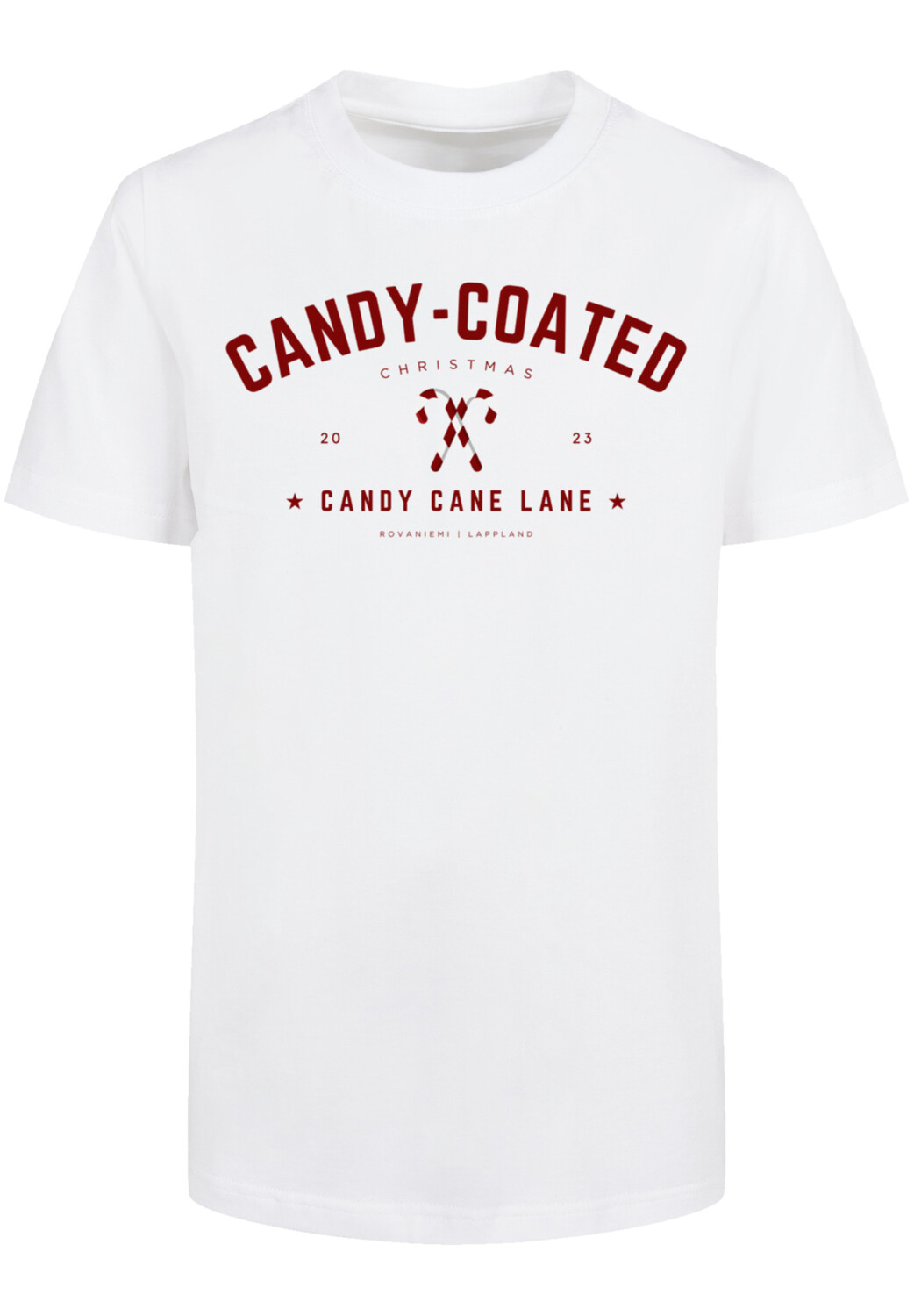 

Футболка F4NT4STIC Basic Kids Tee Weihnachten Candy Coated Christmas, белый