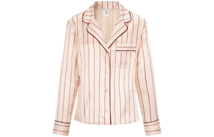 

Женские пижамы Calvin Klein, цвет 5VQ - beige red stripe
