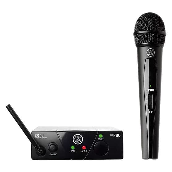 Беспроводная микрофонная система AKG WMS40 Mini Single Vocal Set Wireless Microphone System - Band C