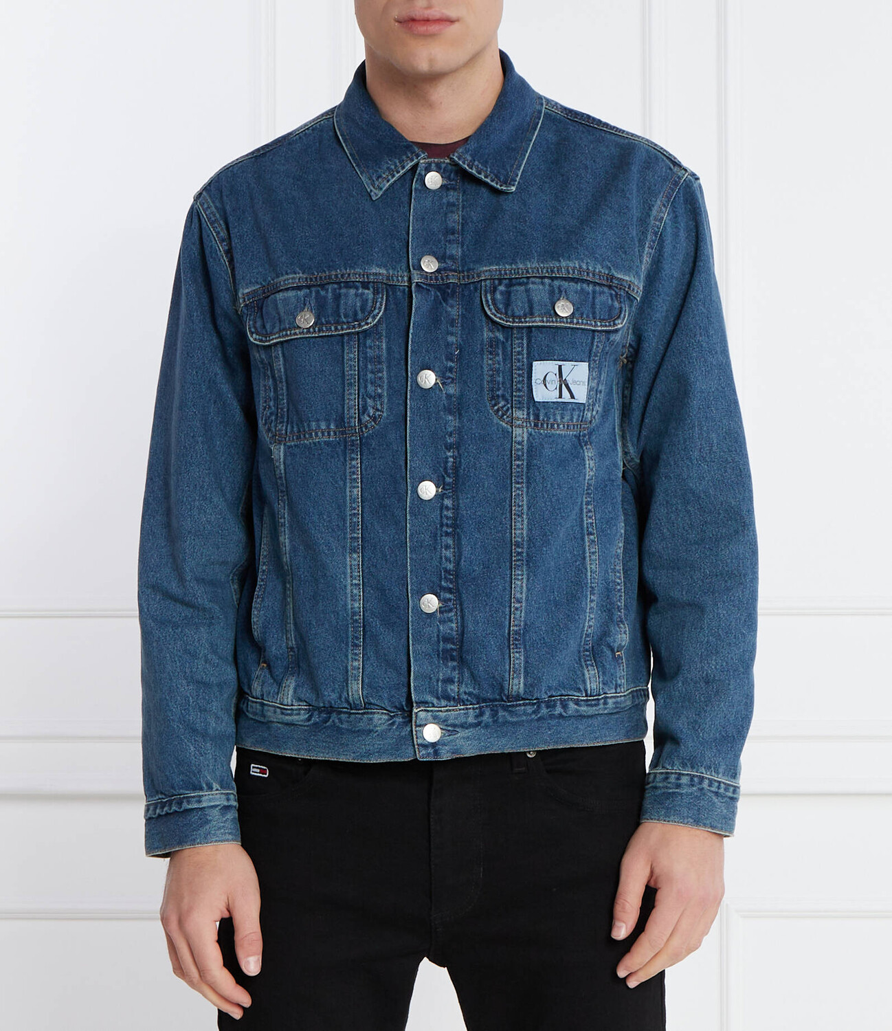 

Куртка CALVIN KLEIN JEANS di jeans Regular Fit, темно-синий