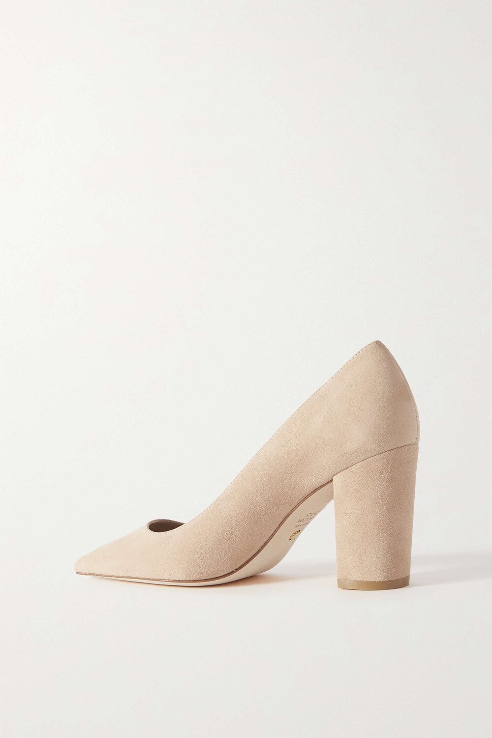 

STUART WEITZMAN замшевые туфли Stuart, бежевый