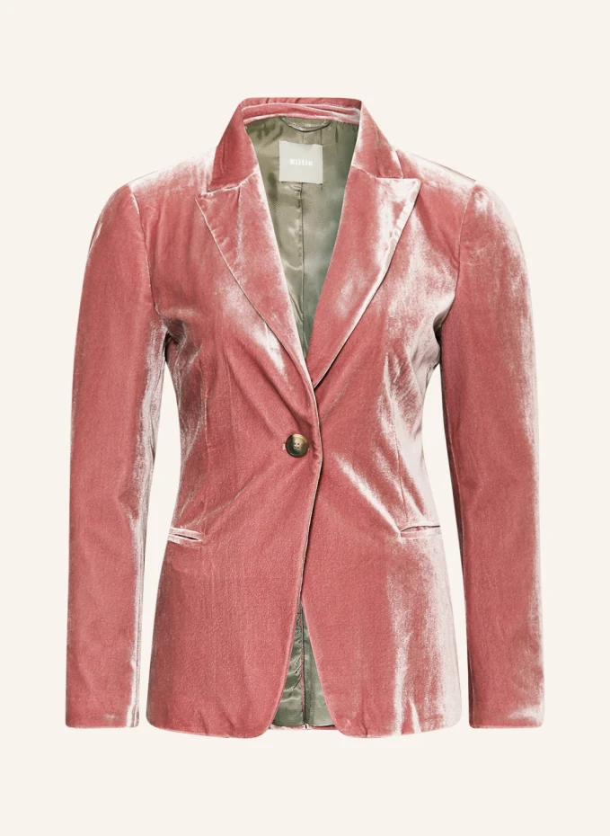 Бархатный пиджак Kiltie, розовый цена и фото