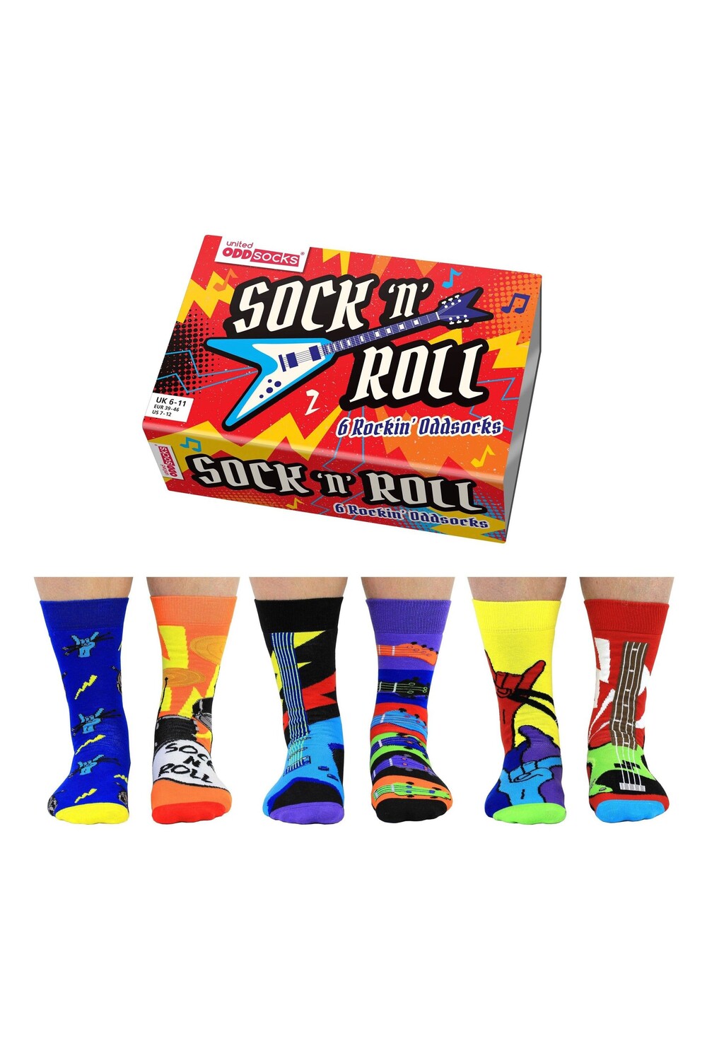 

Носки Sock n Roll United Odd Socks, мультиколор