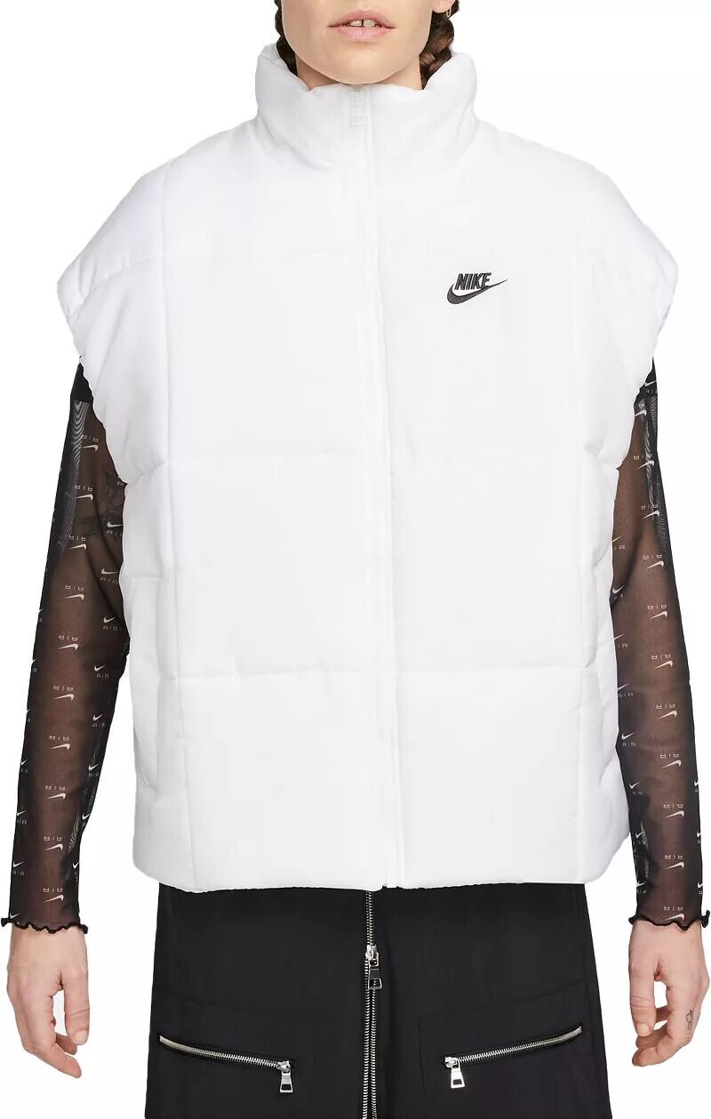 

Классический женский свободный жилет с пухом Nike Sportswear Therma-FIT, белый