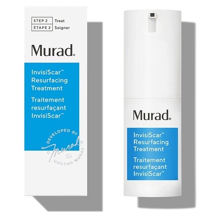 

Invisiscar Resurfacing Treatment для уменьшения шрамов от прыщей и темных пятен, 1 жидкая унция, Murad