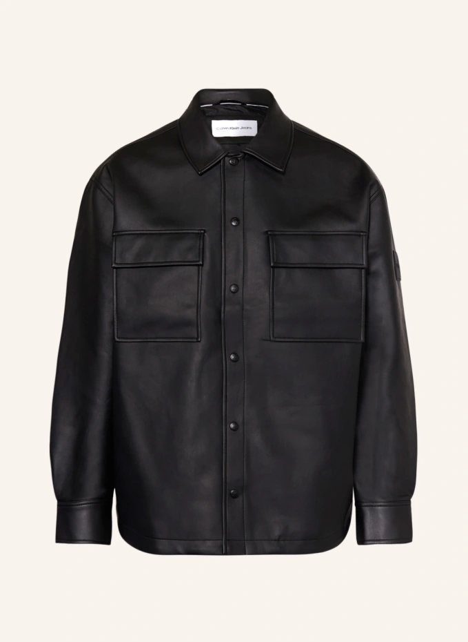 

Куртка из искусственной кожи Calvin Klein Jeans, черный