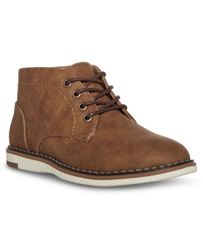 

Кроссовки Little Boys Blasoir на шнуровке Chukka Steve Madden, коричневый/бежевый