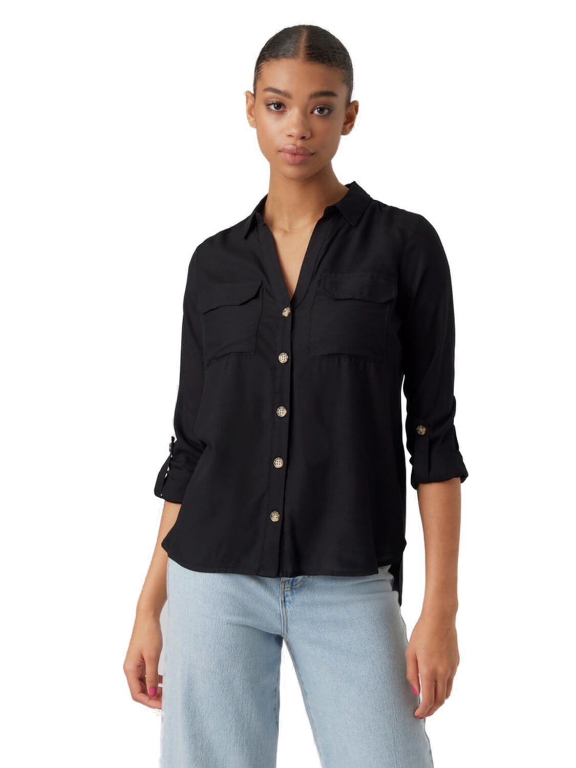 

Блуза Vero Moda VMBUMPY, черный